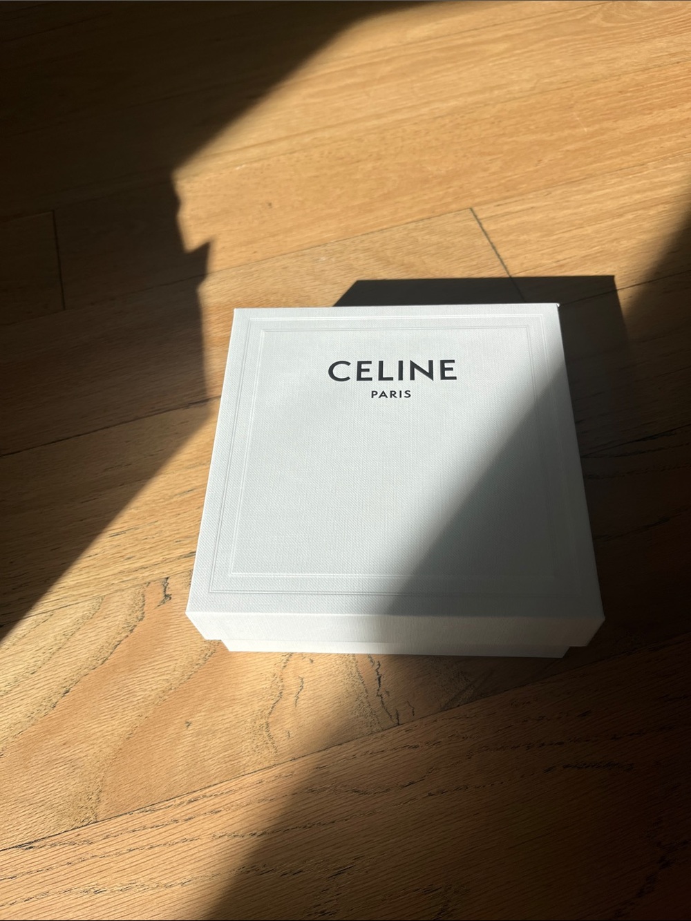 Celine White Logo Gift Box